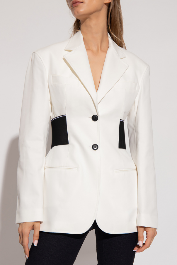 【送料&関税込】Alexander Wang Oversized Blazer With Logo Alexander Wang Prestyled Oversized Blazer - Chino – GRACE